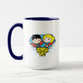 Mug Chibi Superman & Chibi Supergirl Power Up! (Gauche)