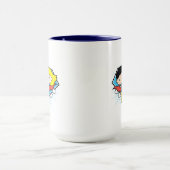 Mug Chibi Superman & Chibi Supergirl Power Up! (Centre)