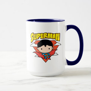 Mug Chibi Superman Polka Dot Shield et nom