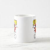 Mug Chibi Superman Polka Dot Shield et nom (Centre)
