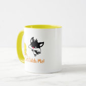 Mug Chibi SYLVESTER™ Chasing TWEETY™ (Devant gauche)