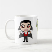 Mug Chibi vampire, monstre et maman (Gauche)