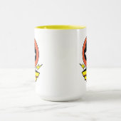 Mug Chibi Wonder Woman avec Pois et logo (Centre)