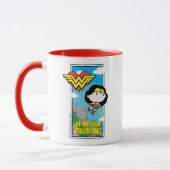 Mug Chibi Wonder Woman - Dites-Moi La Vérité Saint-Val (Gauche)