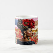 Mug Chic Afro Style Espresso Cup - Design et petit, (Centre)