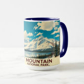 Mug Chic Alpine Pika Rocky Mountain Aesthetic (Devant droit)