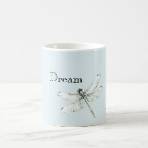 Mug Chic Blue Dragonfly Dream