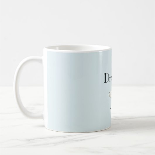 Mug Chic Blue Dragonfly Dream (Gauche)