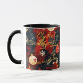 Mug Chic Boho Festif Personnalisé - Nom Personnali (Gauche)