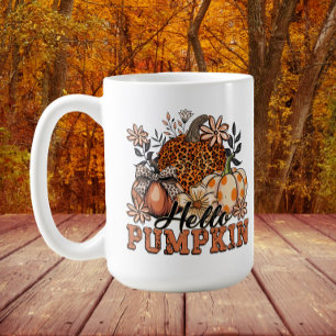 Mug Chic Bonjour Citrouille Automne