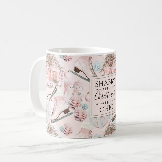 Mug Chic chic chic chic Motif de Noël (Devant gauche)