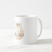 Mug Chic Cream Easter Egg Bow (Devant droit)