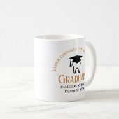 Mug Chic Dental School sur mesure Dentist Graduation (Devant droit)