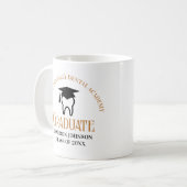 Mug Chic Dental School sur mesure Dentist Graduation (Devant gauche)