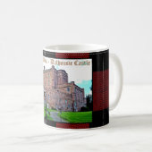 Mug Chic écossais Ramsay Clan Castle Tartan Nom (Devant droit)