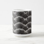 Mug Chic Fleur Floral Blanc Noir (Centre)