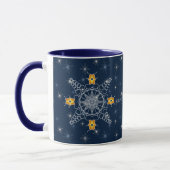Mug Chic flocon de neige baiser muack d'hiverS! ! ! (Gauche)