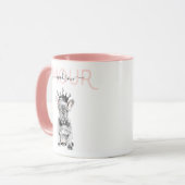 Mug Chic Français Bulldog Français Amour Royal (Devant gauche)
