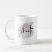 Mug Chic glittery brushstroke personalized (Gauche)