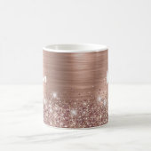 Mug Chic Glittery Rose Gold Glam Nom (Centre)