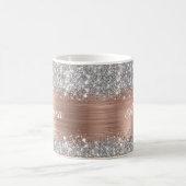 Mug Chic Glittery Rose Gold Glam Nom (Centre)
