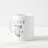 Mug Chic, impertinent et un Assy de Smart de peu (Devant gauche)