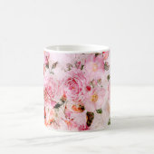 Mug Chic Joli Push Pink Rose Floral (Centre)