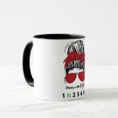 Mug Chic jusqu'à... Drôle de moto (Devant gauche)