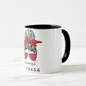 Mug Chic jusqu'à... Drôle de moto (Devant droit)