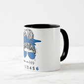 Mug Chic jusqu'à... Drôle de moto (Devant droit)