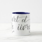 Mug Chic L'Art de Vivre French Quote Home Decor (Centre)