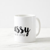 Mug CHIC mais moi jurent (Devant droit)