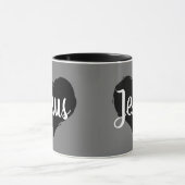 Mug chic moderne I HEART JESUS | (Centre)