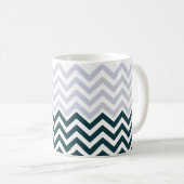 Mug Chic Monogramme Rustique Groovy (Devant droit)