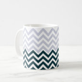 Mug Chic Monogramme Rustique Groovy (Devant gauche)
