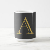 Mug Chic or couleur Monogramme Professional Calligraph (Centre)