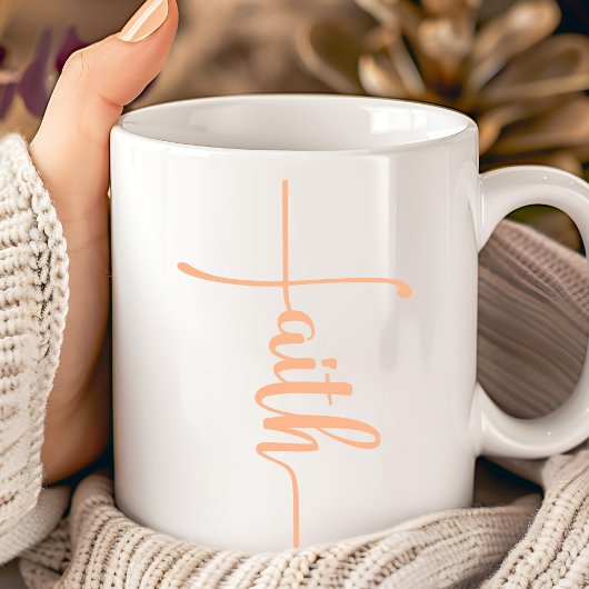 Mug Chic Pink Faith Christian