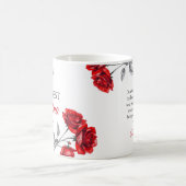 Mug Chic Red Roses Meilleure grand-mère (Centre)