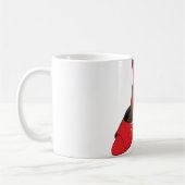Mug Chic Rouge Haut talons Glamour Stiletto Mode (Gauche)