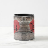 Mug chic rustique J'AIME JÉSUS | (Centre)