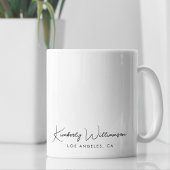 Mug Chic Signature Script Business