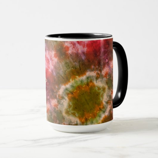 Mug Chic Tie Dye OM Mandala (Devant droit)