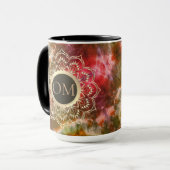 Mug Chic Tie Dye OM Mandala (Devant gauche)