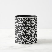 Mug Chic triple spirale Celtique triskele Symbole Moti (Centre)