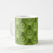 Mug chic ultramoderne, Vert olive (Devant gauche)