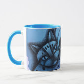 Mug Chica y su gato (Gauche)