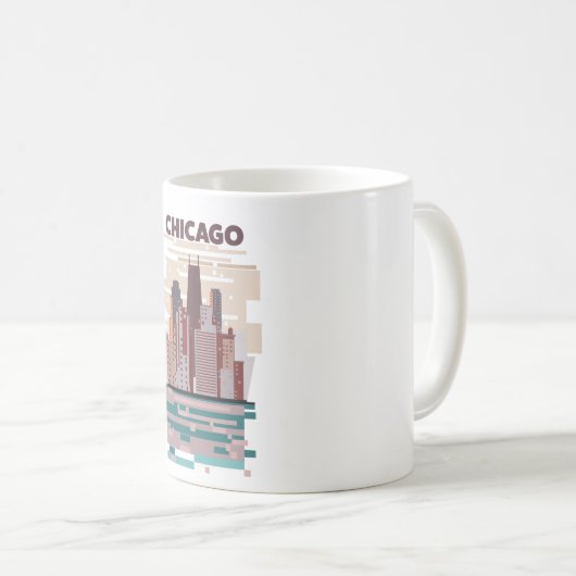 Mug Chicago (Devant droit)