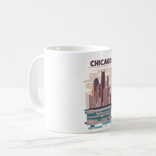 Mug Chicago (Devant gauche)