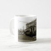 MUG CHICAGO 63E ET OCCIDENTALE 1952 TROLLEY ART SEPIA (Devant gauche)