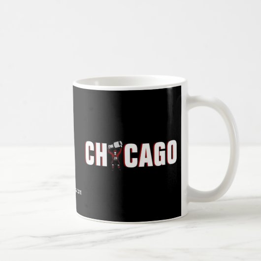 Mug Chicago Blackhawks : Champions de la Coupe Stanley (Droite)